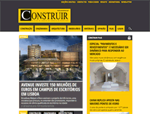 Tablet Screenshot of construir.pt